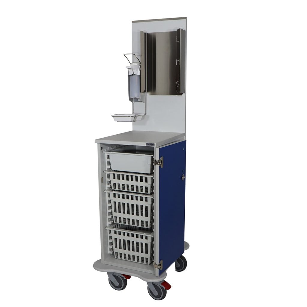 MRSA-Wagen - Hygiene zum Schutz für Personal, Patienten und Besucher